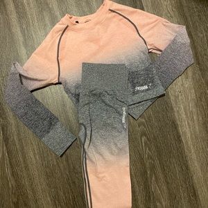 Gymshark set top+legging